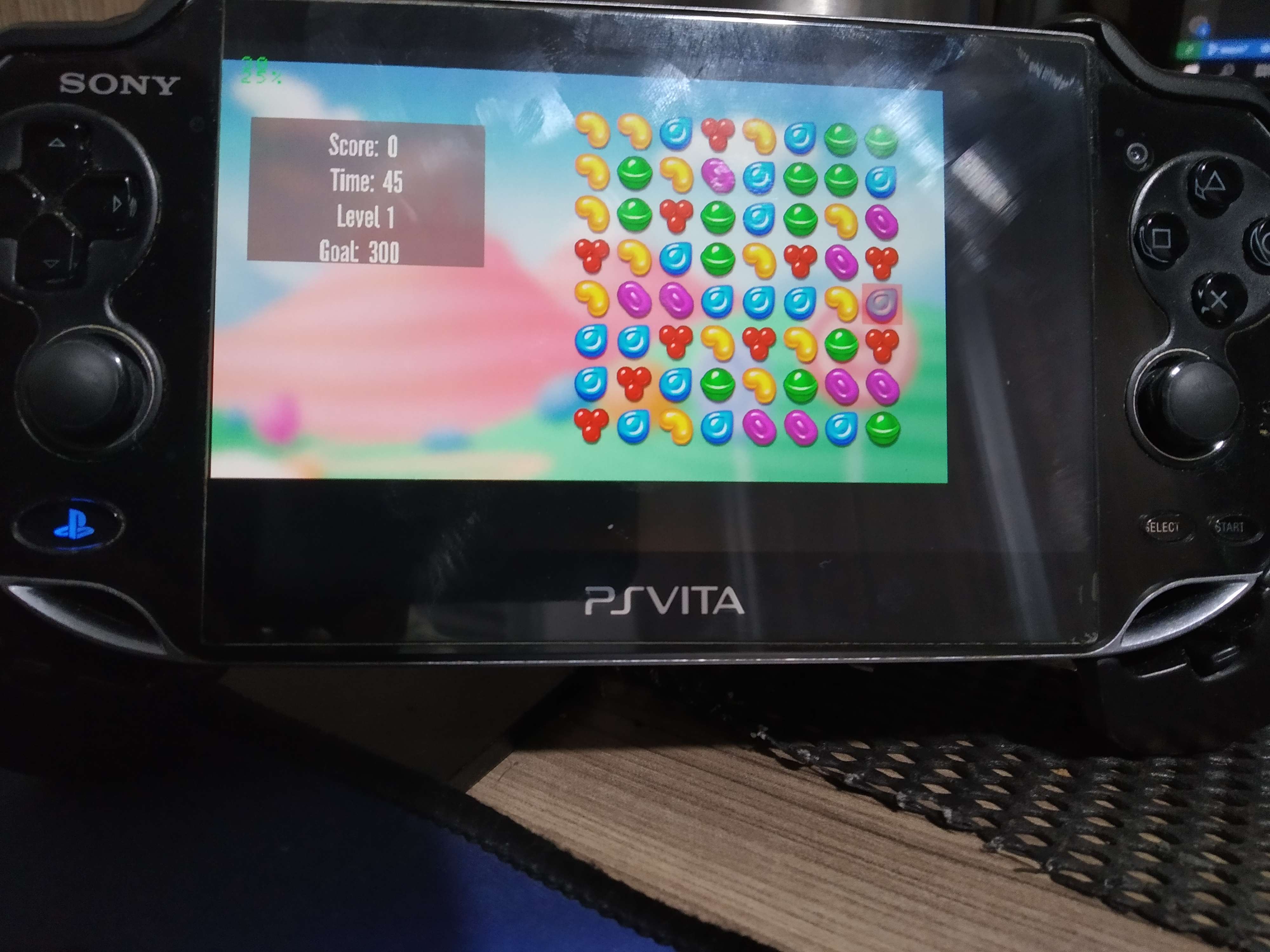 Hipreme Engine test game running on PS Vita