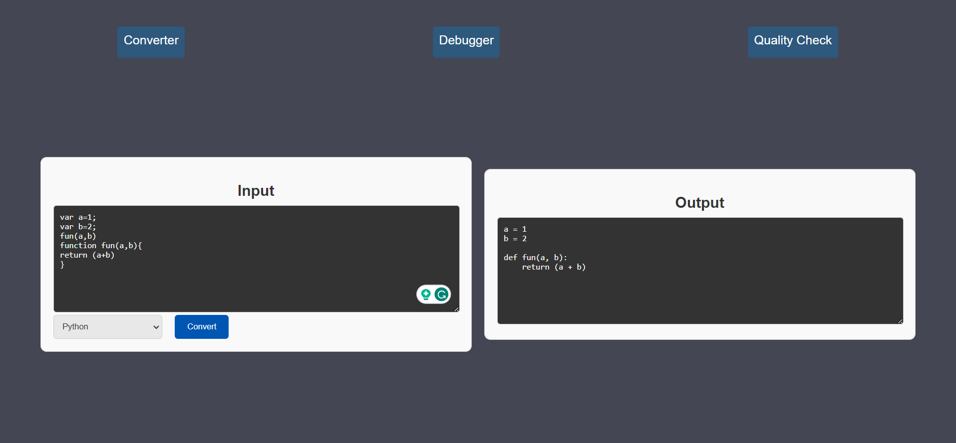 GitHub Nsalunkhe code converter