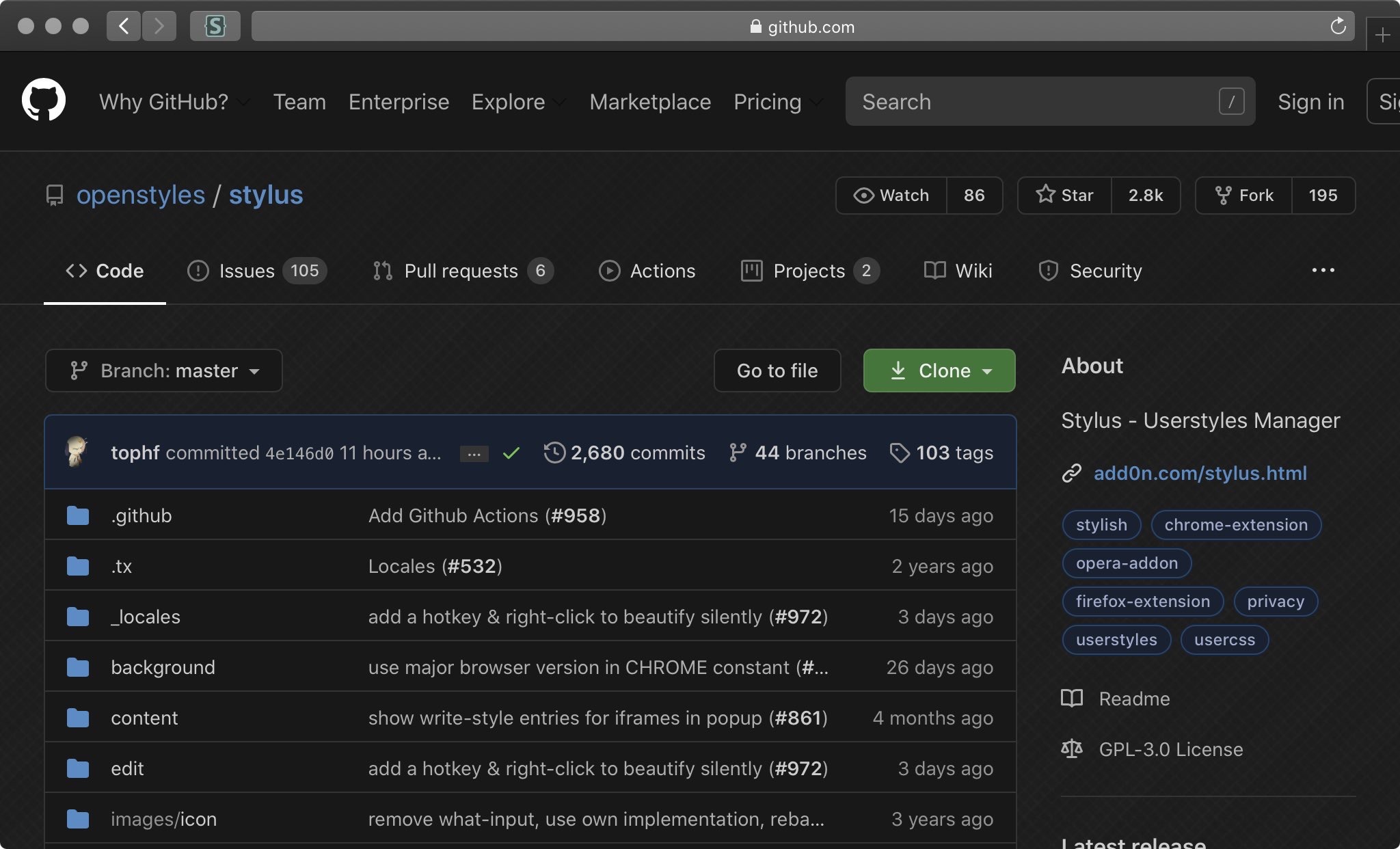 Safari Web Extension support · Issue #982 · openstyles/stylus · GitHub