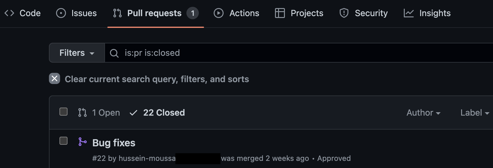 Closed Pull Requests Page Does Not Show The Branch Name Without ...