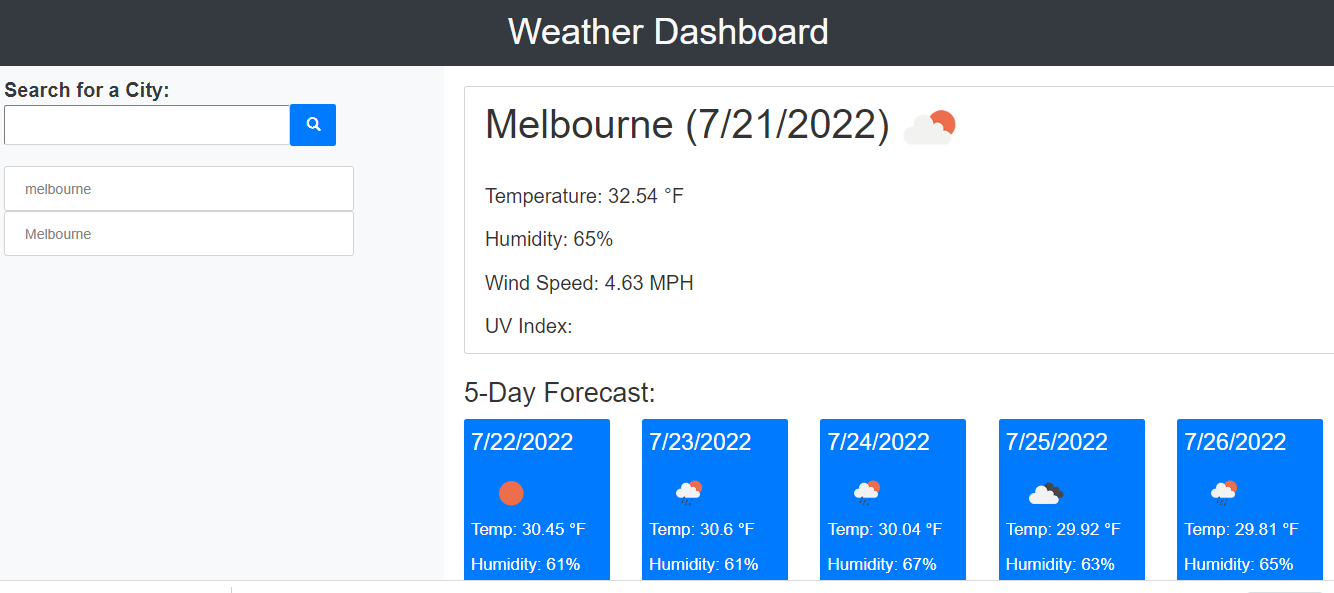 GitHub - GlennAGeorge/Module-6-Work-Challenge_Weather-Dashboard