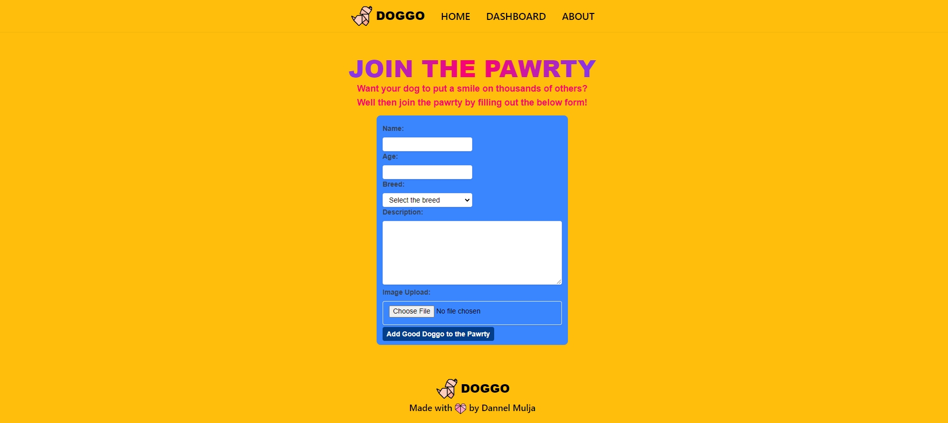 GitHub - dannelmlj/DoggoApp: DOGGO App Project :D
