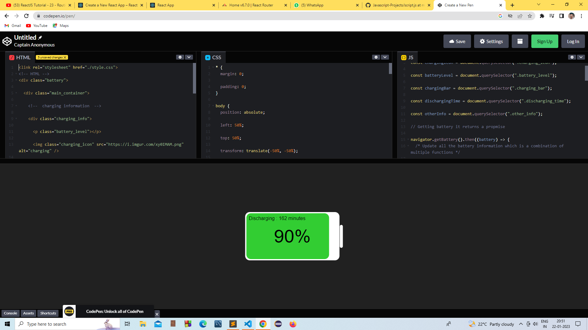 GitHub - Suryawanshiram/Battery-life-api: Shows your system current ...
