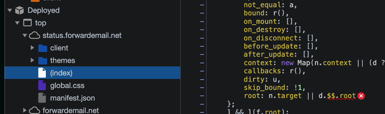Bug: Major bug (initial page load has uncaught exception in client-side ...