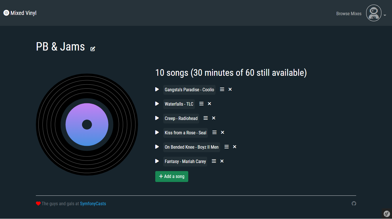 GitHub pmayur0680/mixedvinyl A project based on Symfony PHP Framework following https
