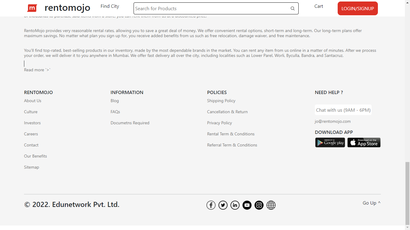 GitHub Sahnawaz7hussain/RentomojoClone Clone of