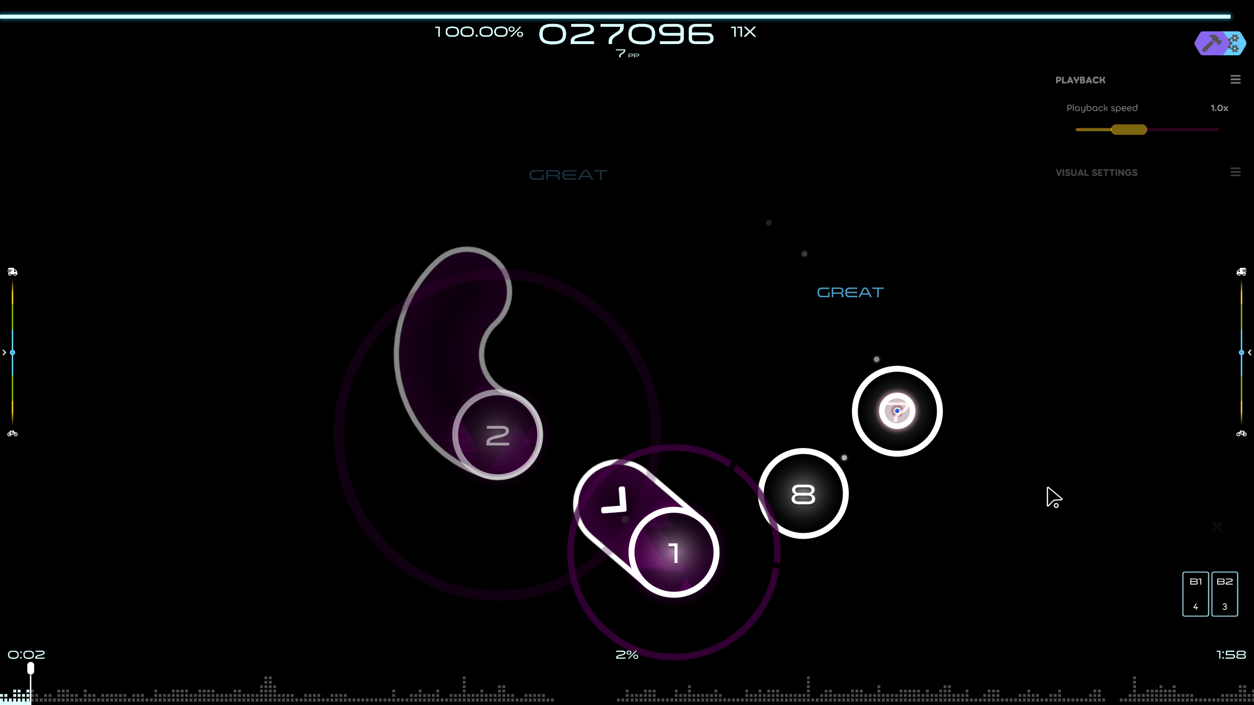 Osu Hitcircle Approach circles blend into the background · ppy osu · Discussion ...