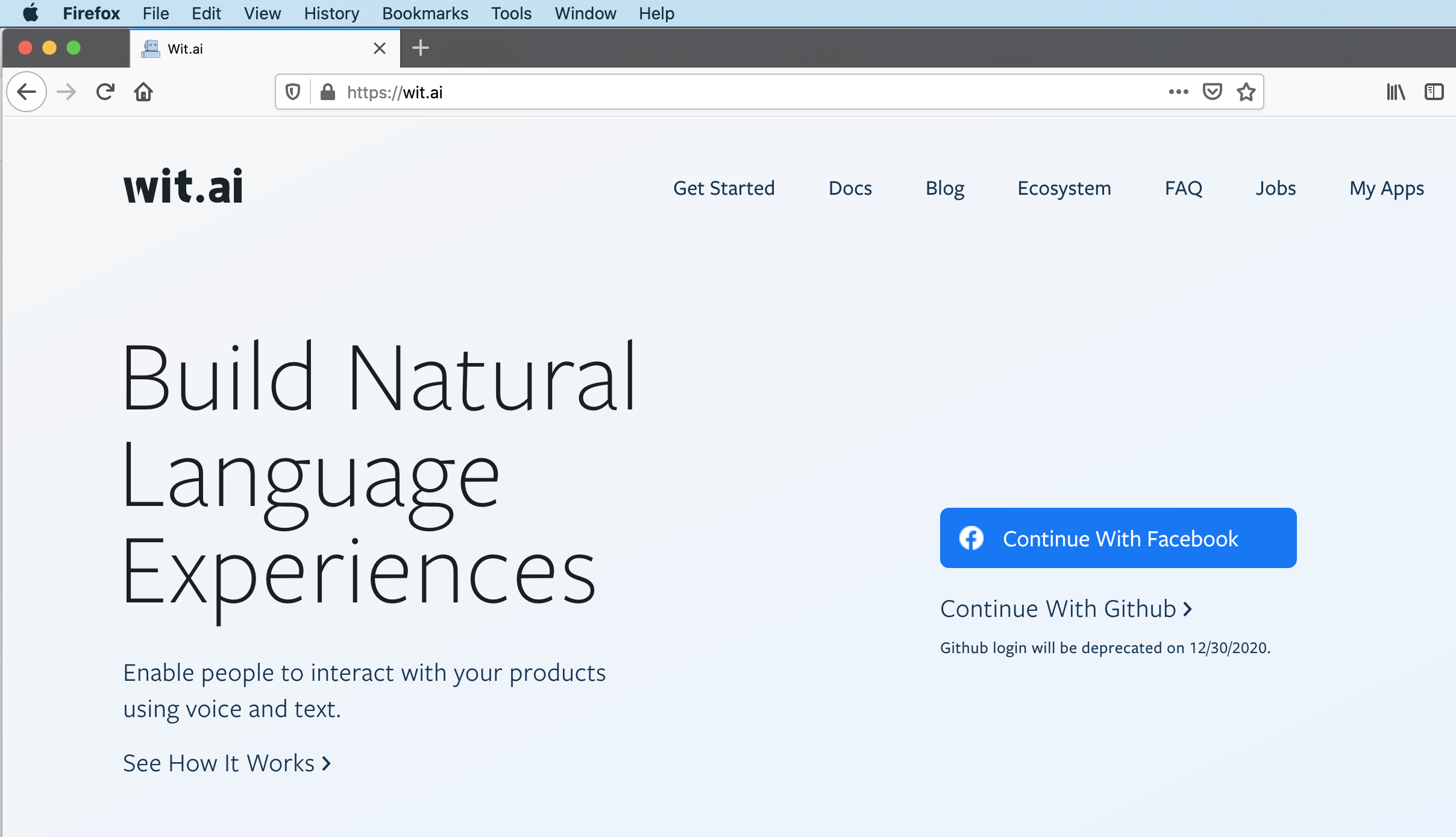 Website doesnt load on Firefox · Issue #1869 · wit-ai/wit · GitHub