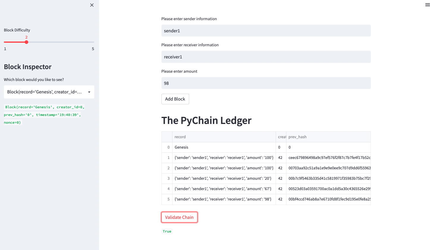GitHub - heitzo/Blockchain_based_ledger: Blockchain based ledger