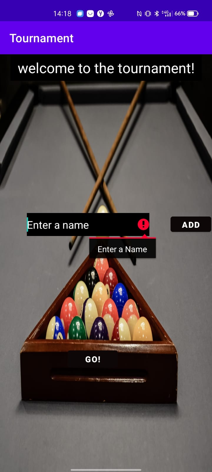 GitHub Billiards competition
