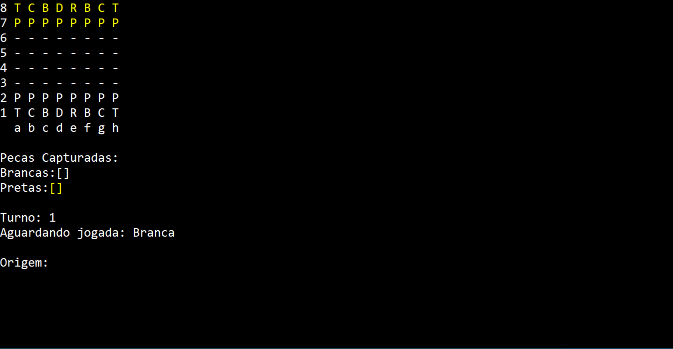 GitHub - RonaldoCesar28/XadrezConsole: XadrezConsole é um programa ...