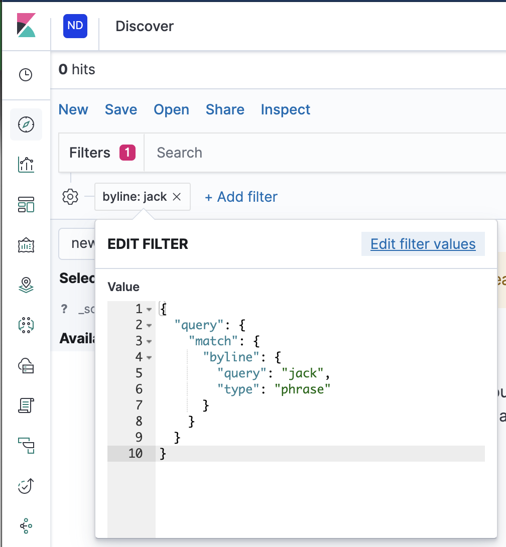 Kibana filter bar is creating deprecated match queries · Issue 29223
