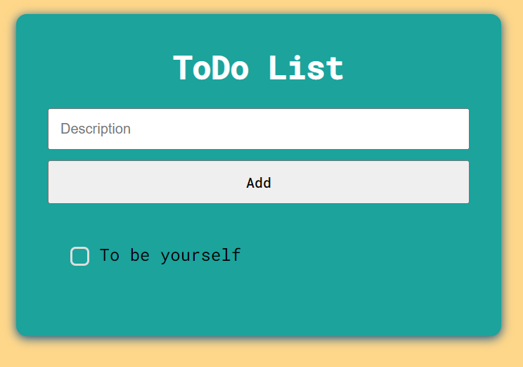 GitHub - christinmeln/ToDoListProject