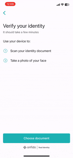 onfido without issue