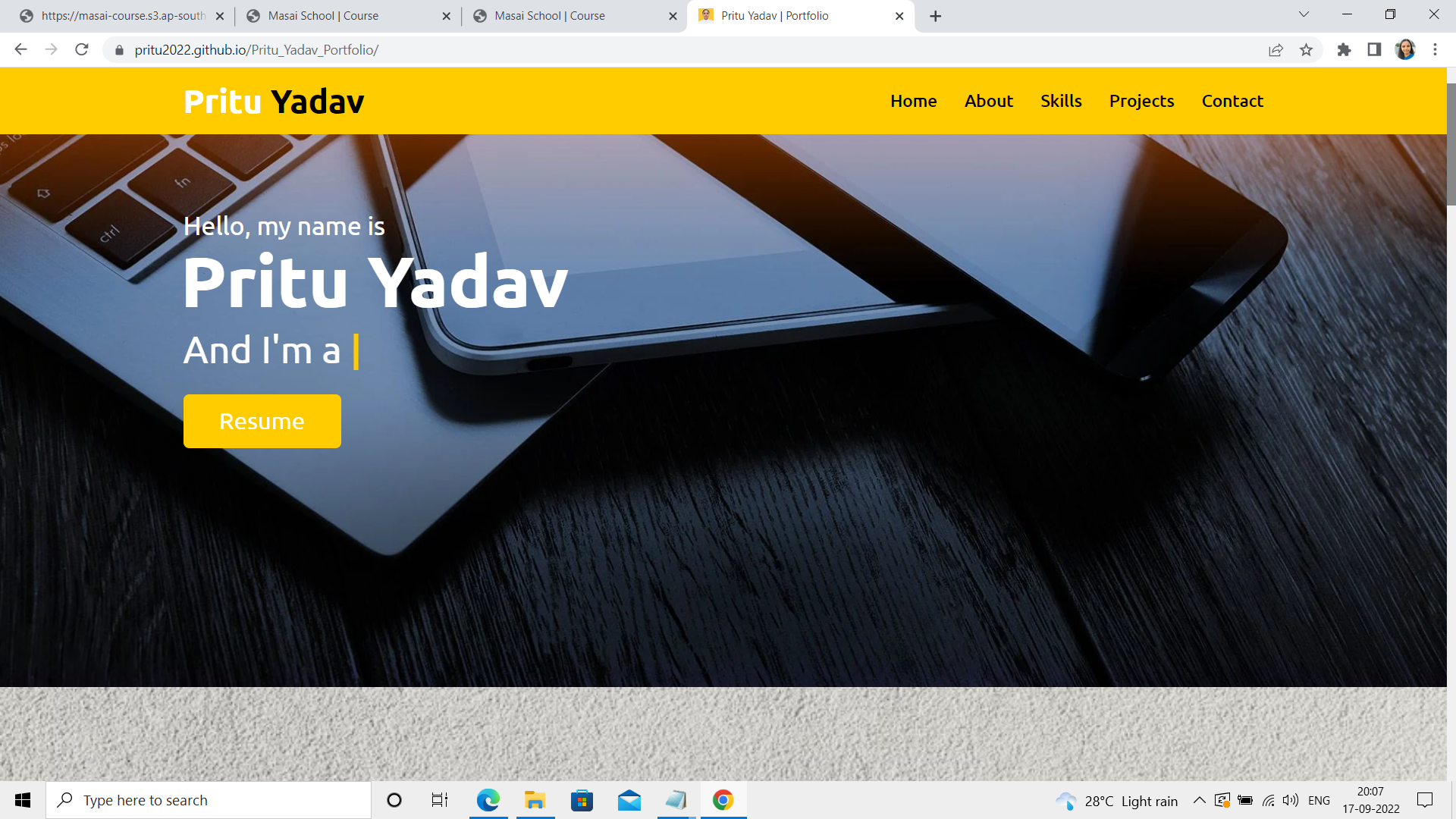 GitHub - prituyadav/prituyadav.github.io: This is my Portfolio and my ...