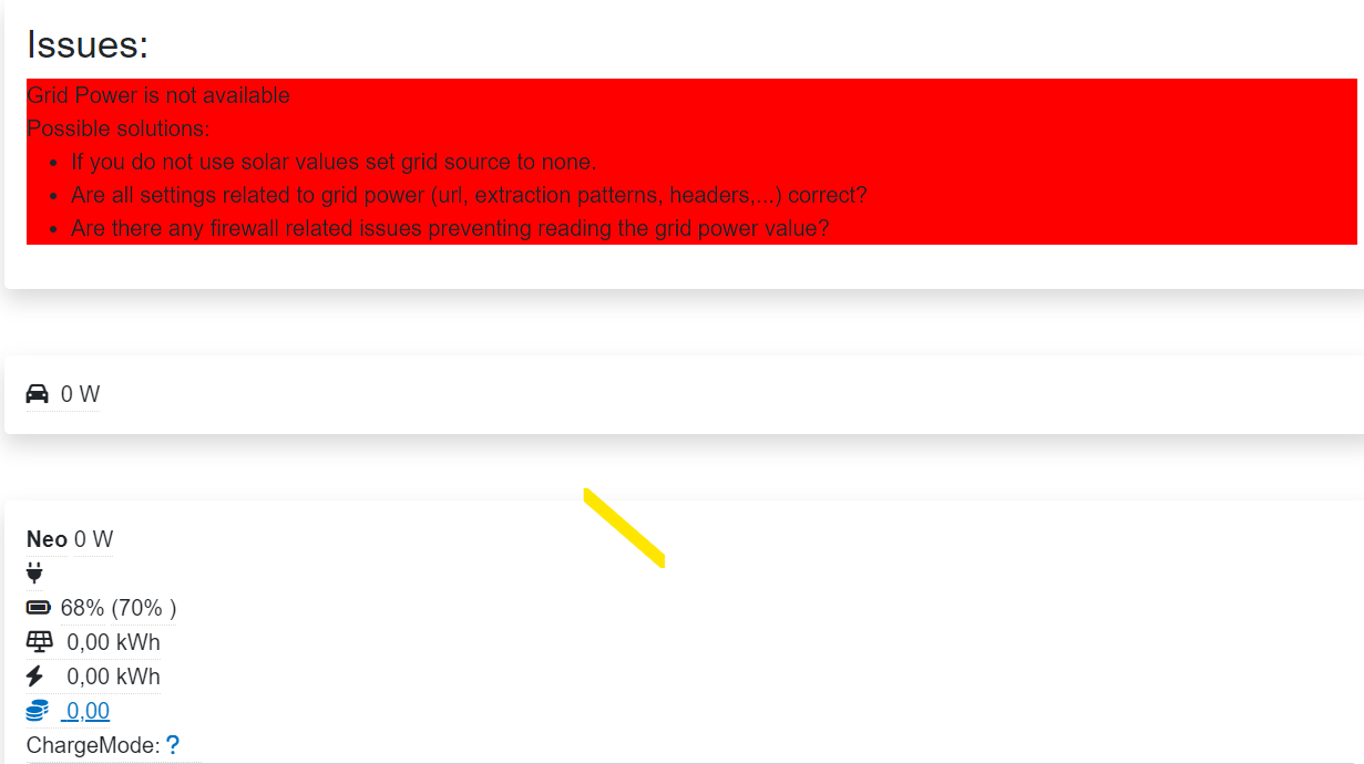 SMA API endpoint not working · Issue 686 · pkuehnel/TeslaSolarCharger