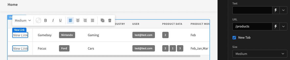 Table - Link Table Row to New Tab · Budibase budibase · Discussion ...
