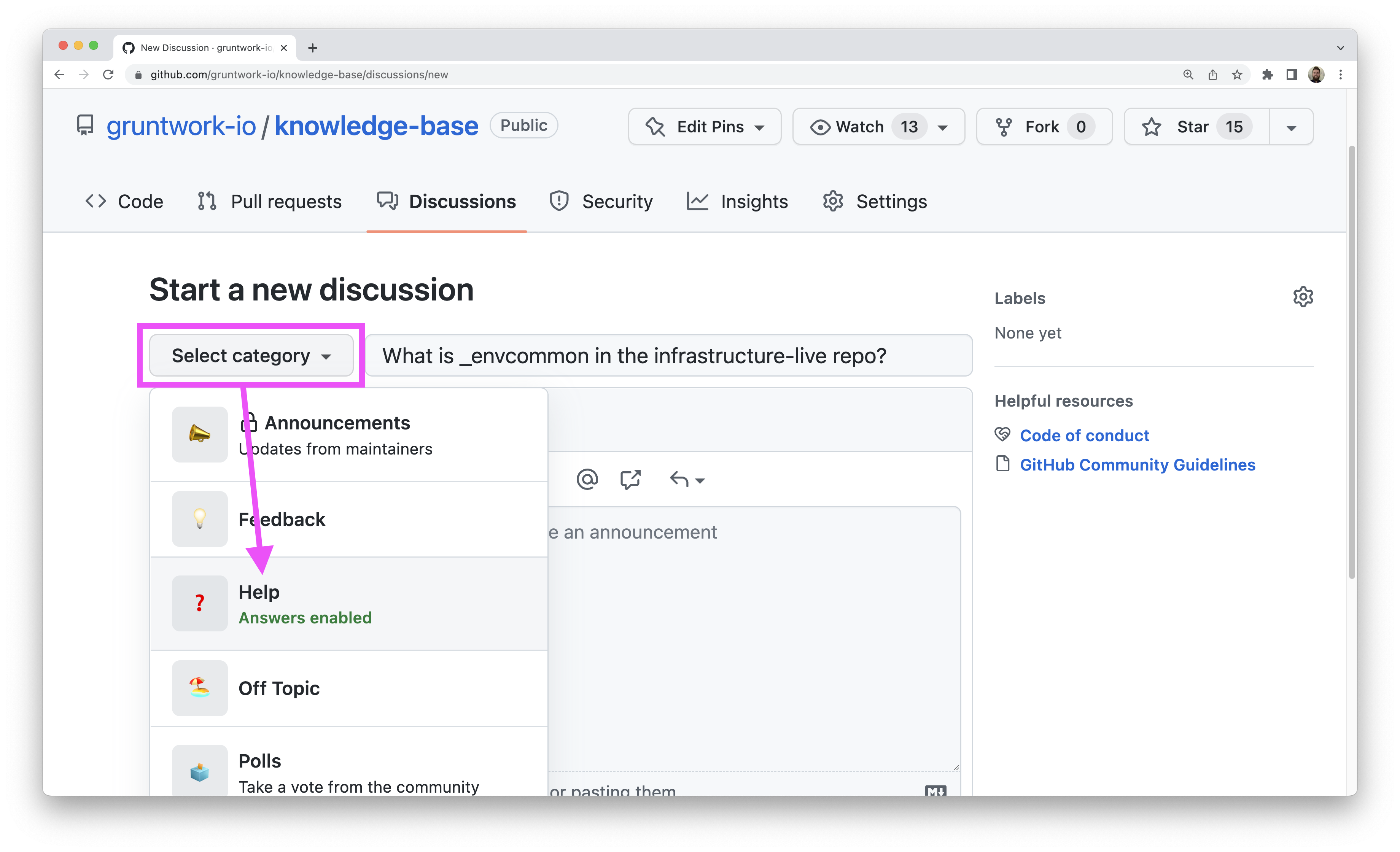 How do I ask Gruntwork a question using the Knowledge Base? · gruntwork ...