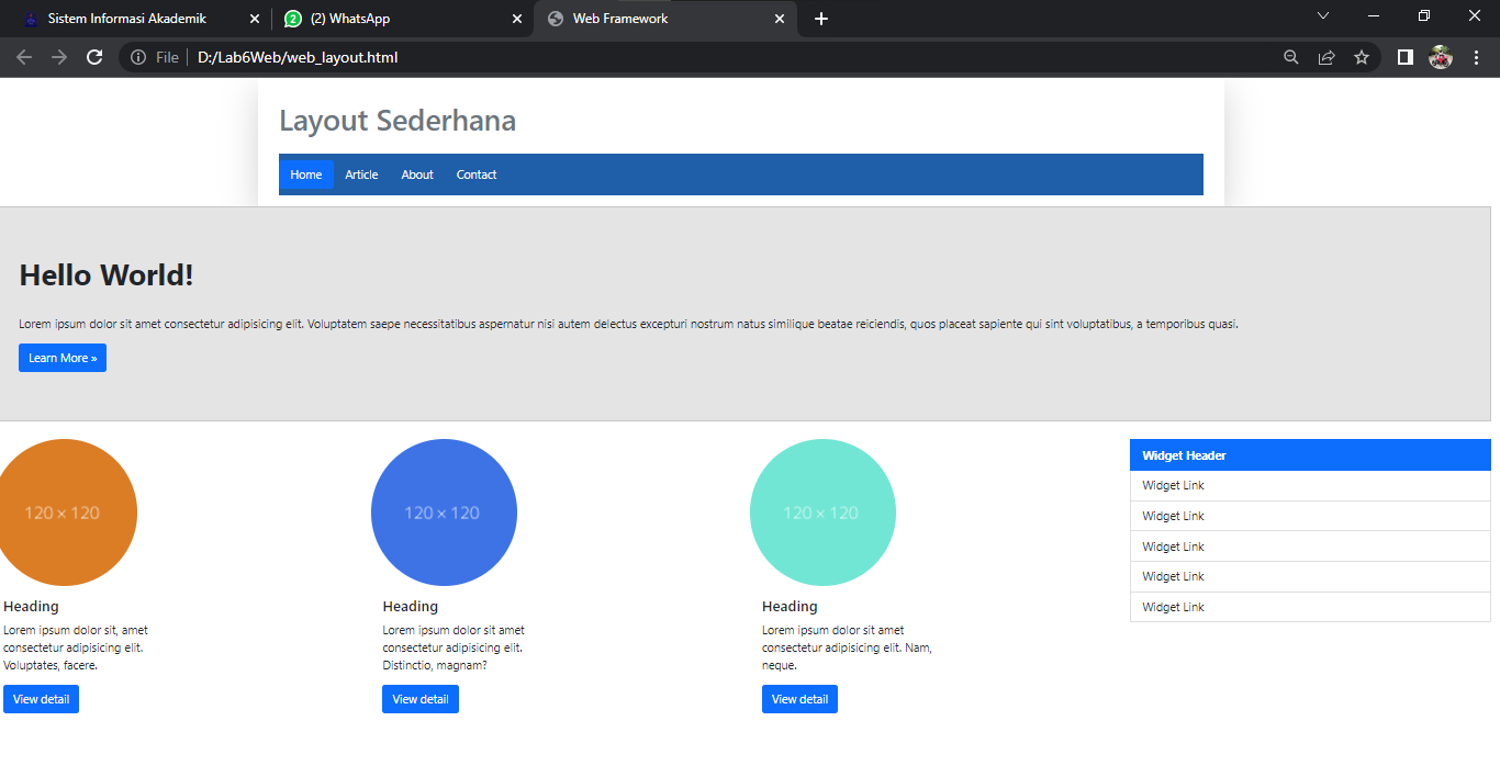 GitHub - revanoarya/Lab6Web