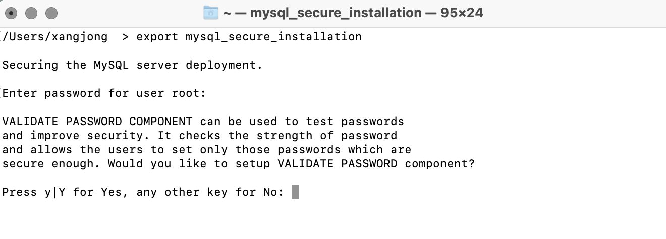 password