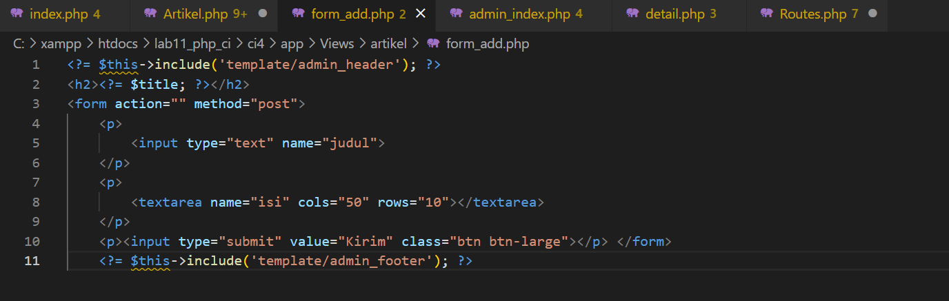 GitHub - Anisaidrsty/Lab11Web · GitHub
