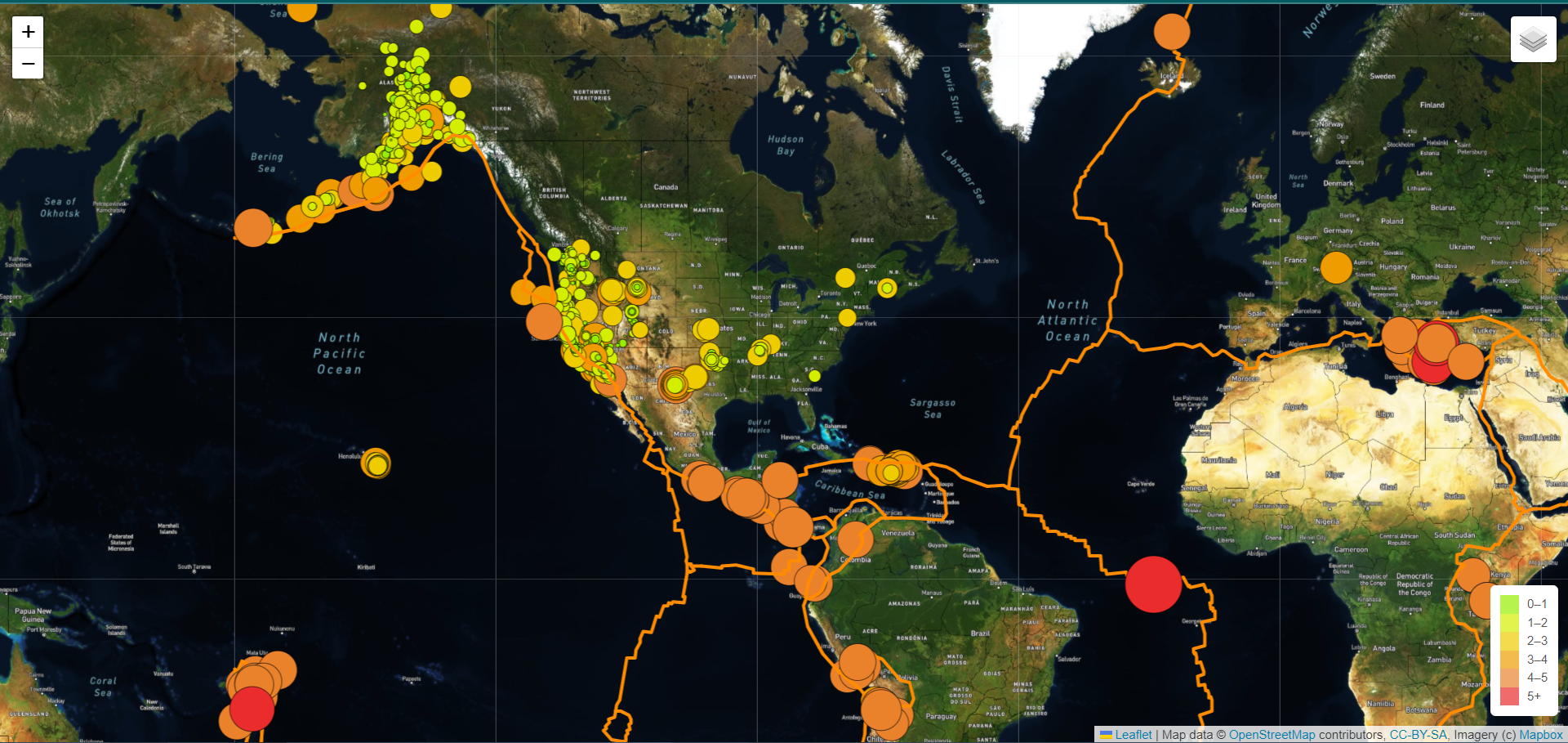 GitHub - crsamc/Mapping_Earthquakes