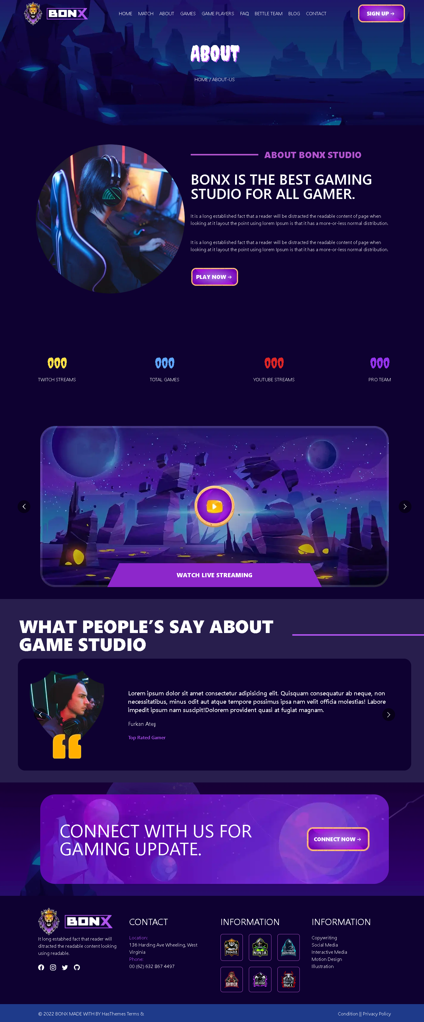 GitHub - FurkannnAtes/Gaming-Website