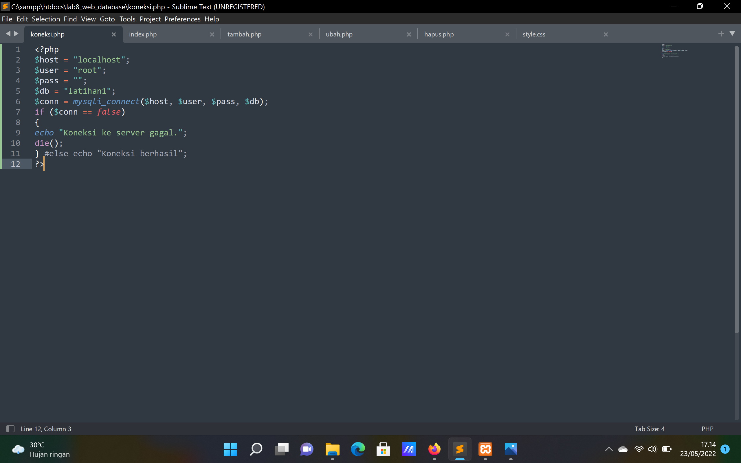 GitHub - monicafabiolapasaribu/lab8web