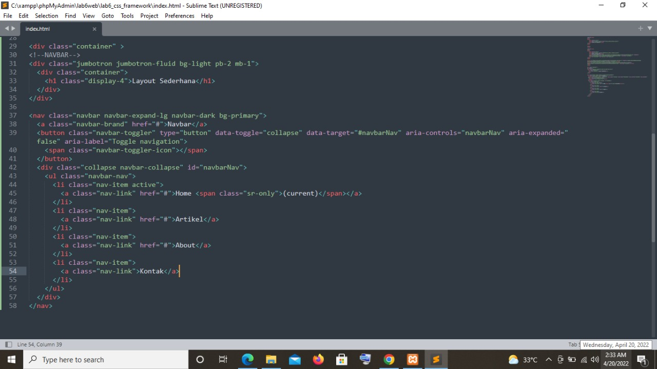 GitHub - Nurjanah25/Lab6Web