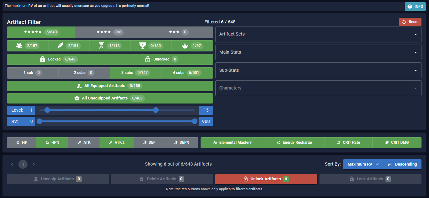Standardize UI design · Issue #1059 · frzyc/genshin-optimizer · GitHub
