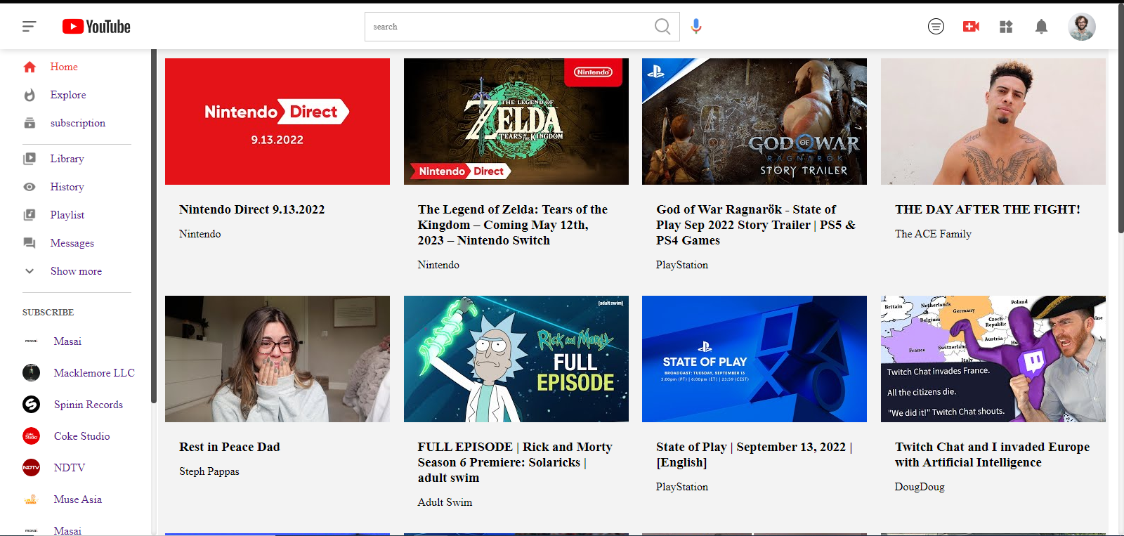 GitHub - Dev-Mriganka/Youtube-Clone: YouTube - clone with using YouTube ...