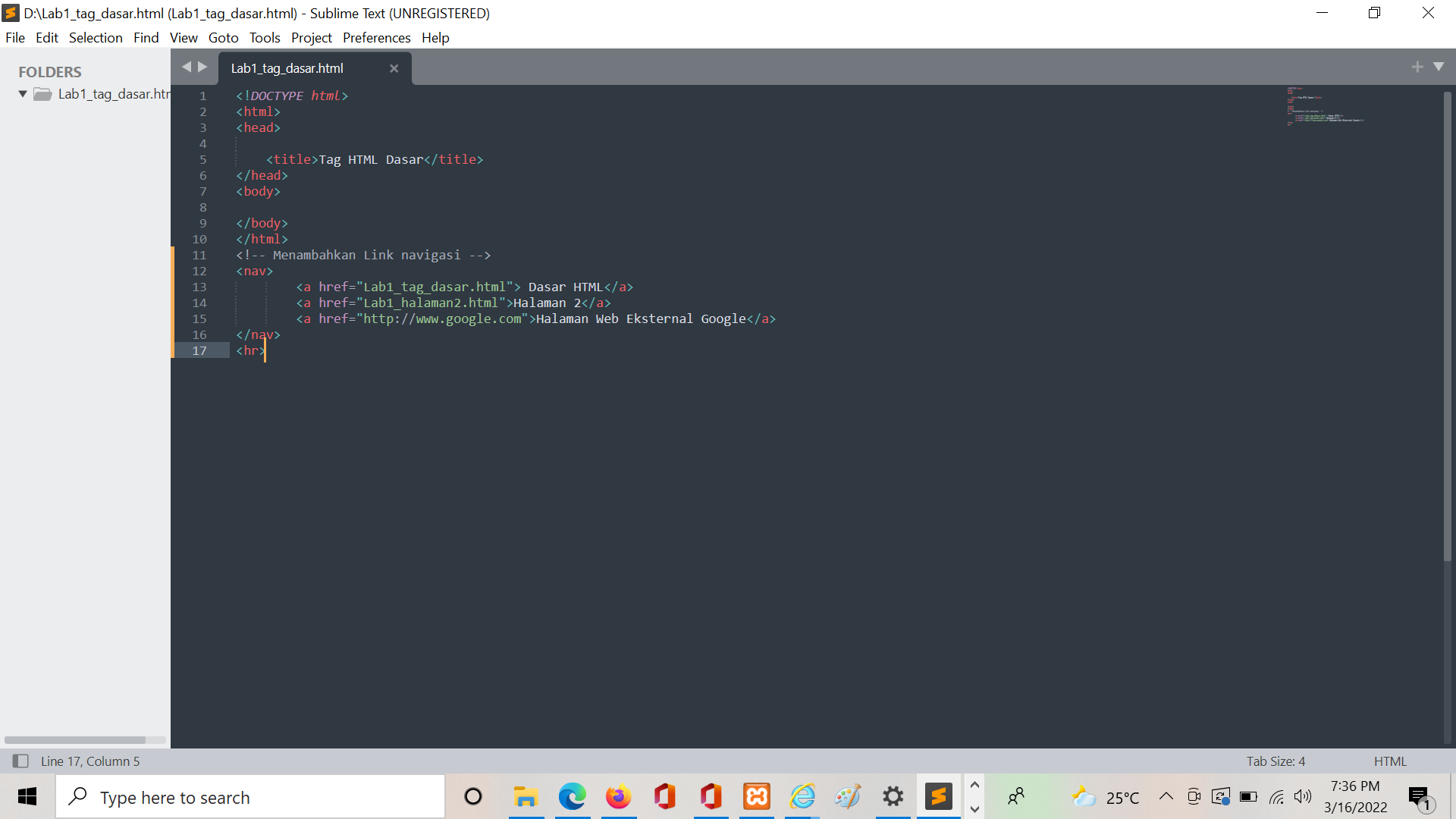 GitHub - FahrizalDavaRiyadi312010072/Lab1Web