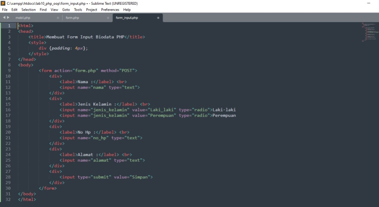 GitHub - monicafabiolapasaribu/lab10web