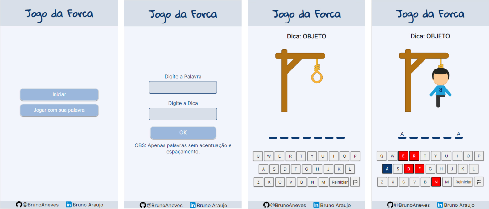 GitHub - BrunoAneves/Challenge-ONE-Sprint-02: Jogo da Forca