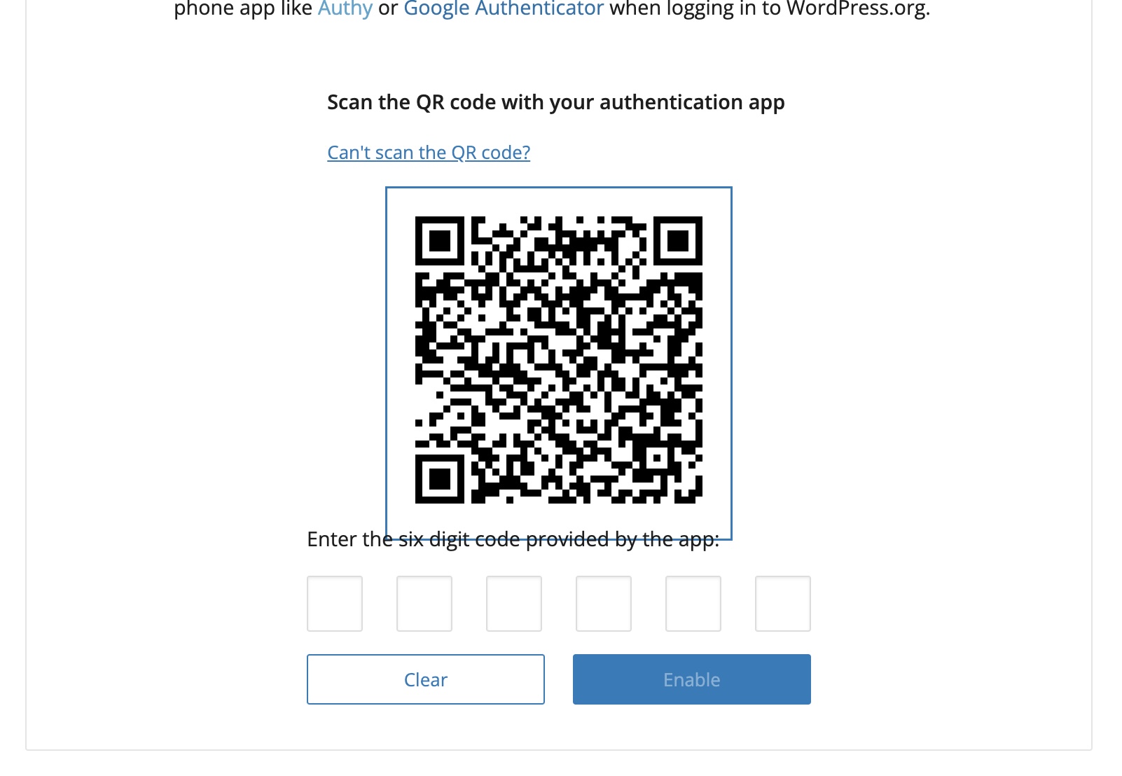QR Code hover/focus border overlaps text · Issue #149 · WordPress/wporg ...