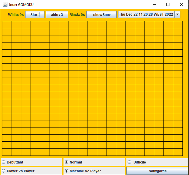 GitHub - BasmaAkar/GOMOKU-GAME: Gomoku Game build with java using ...