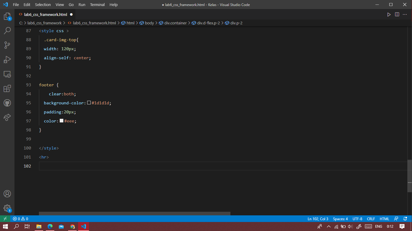 Lab Csss GitHub - fauzanmaulana1/Lab_css_framework