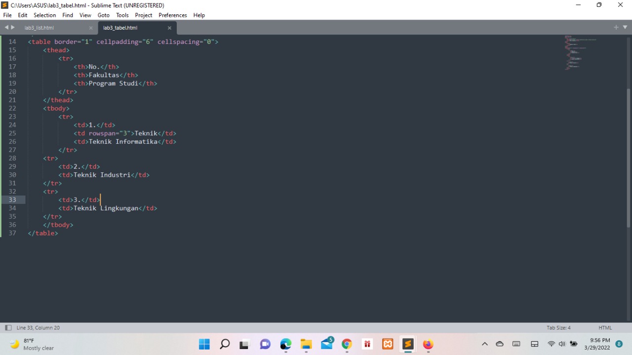 GitHub - DaniarSyifa/Lab3Web