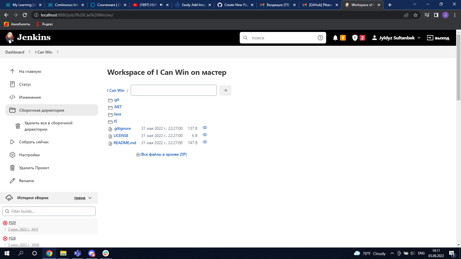 GitHub - Enik12/FirstTaskJenkins: Screenshots of the practical task "I ...