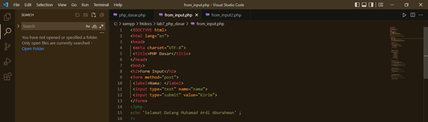 GitHub - ArdiAbdurrahman/lab7web