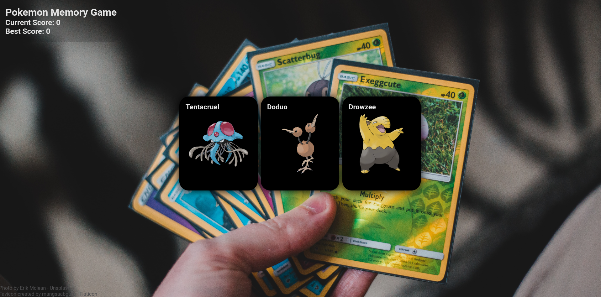 GitHub - yhbe/PokemonMemoryGame