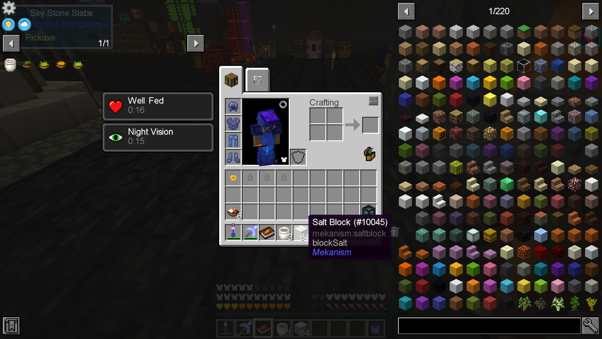 Salt Block (Mekanism) Process in more than just an Enrichment Chamber