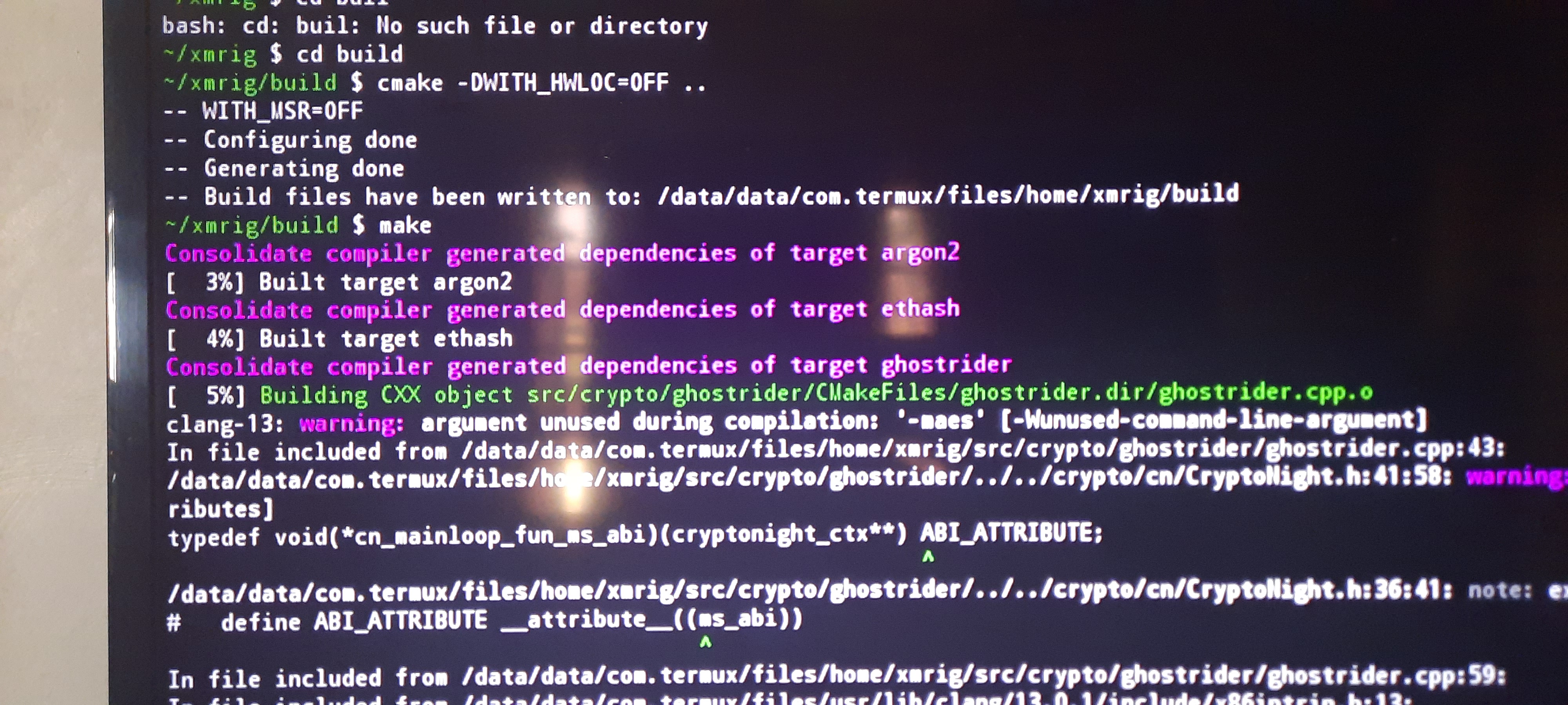Clang-13 error · Issue #2979 · xmrig/xmrig · GitHub