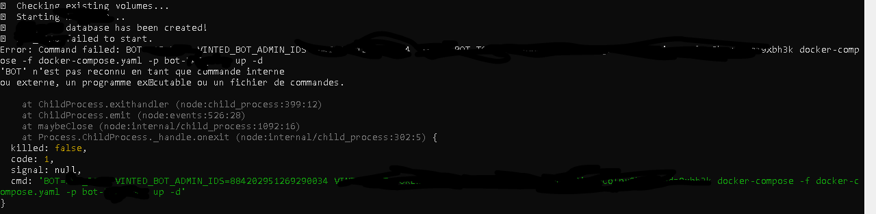 Node N'est Pas Reconnu En Tant Que Commande Interne