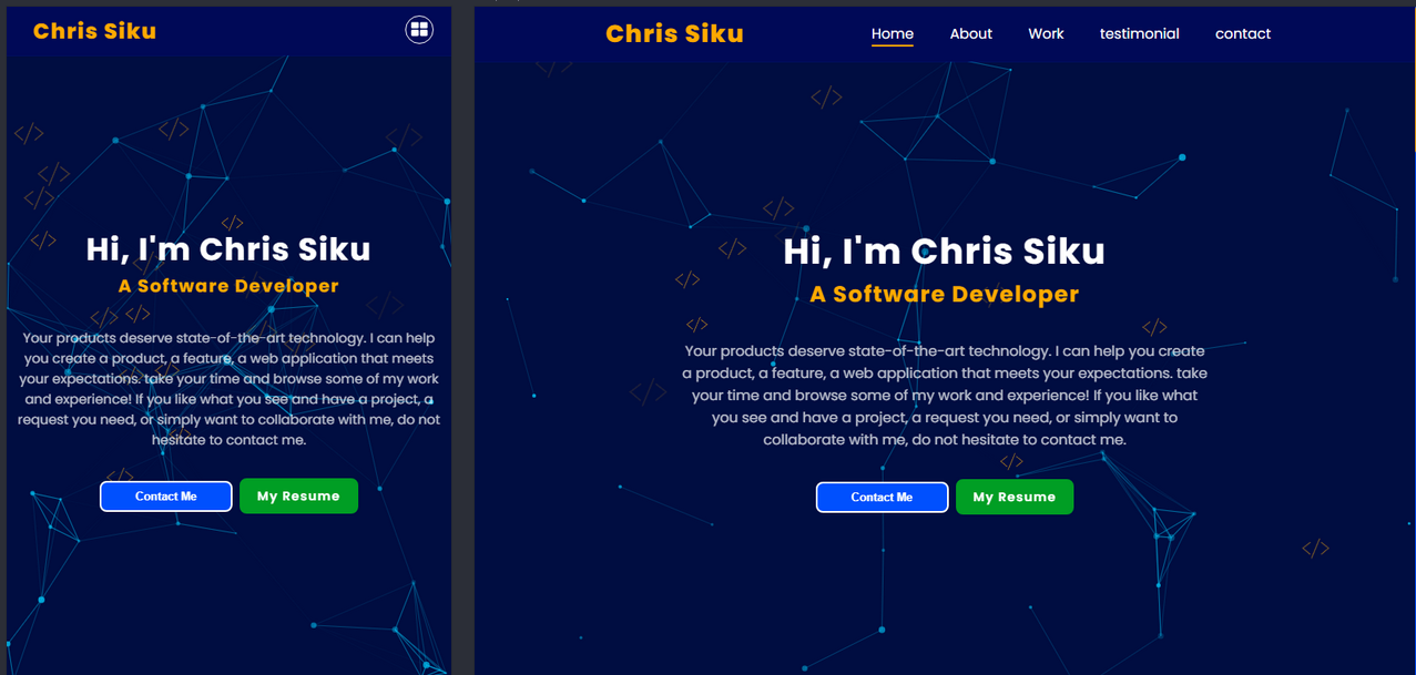 GitHub - Chrissiku/my-portfolio: This is my personnal portfolio