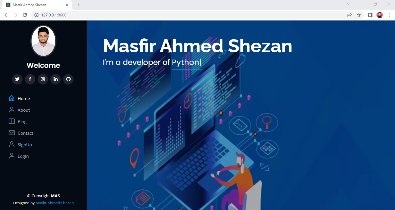 Github masfir portfolio