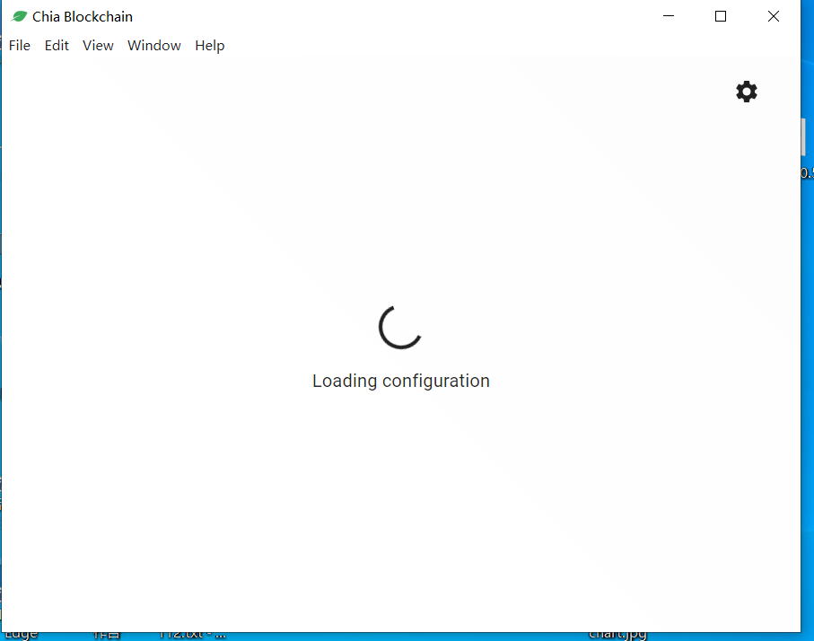 When opening Chia program, stuck on loading configuration · Issue ...