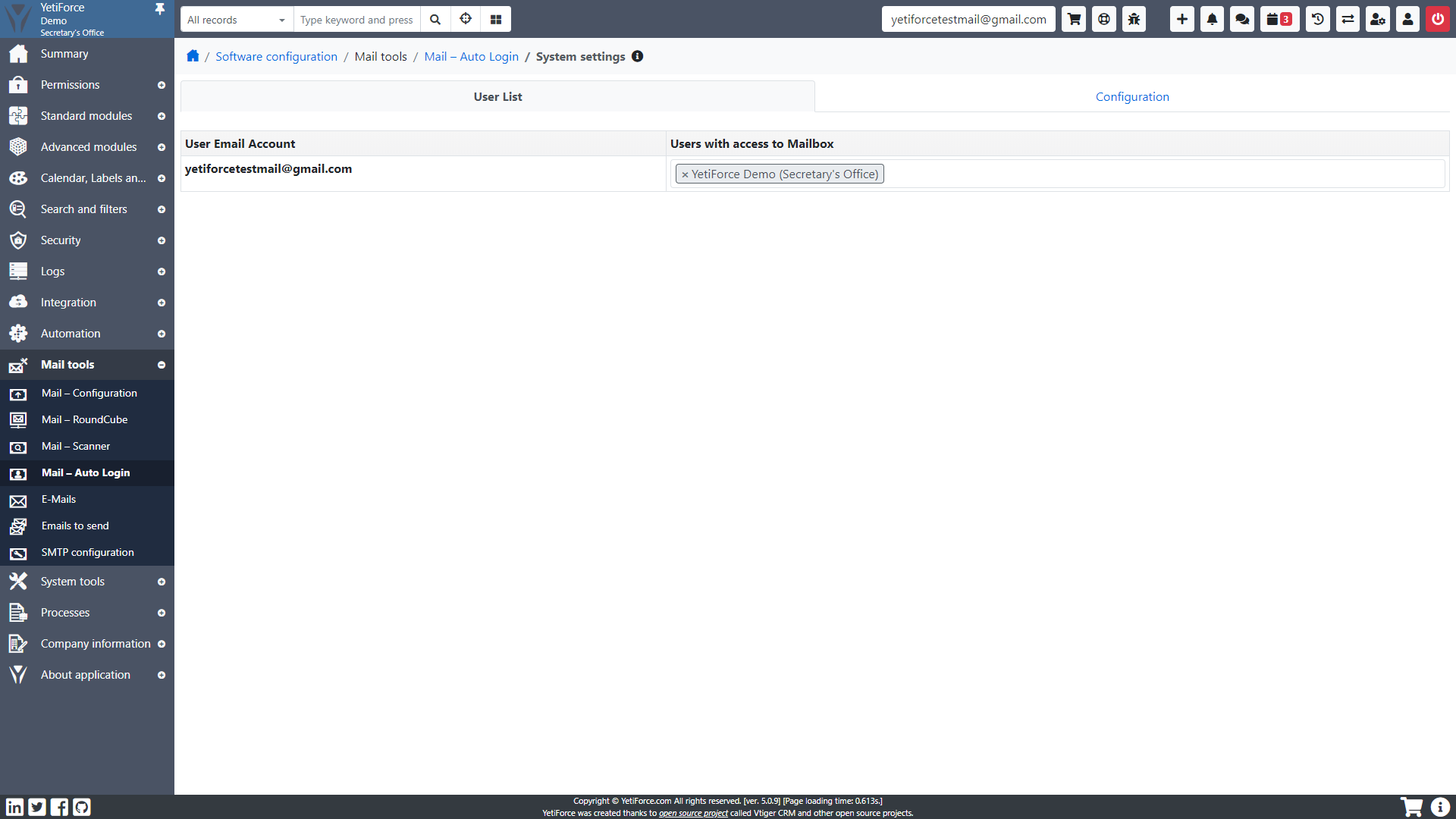 Multi Mail Boxes · Issue #9692 · YetiForceCompany/YetiForceCRM · GitHub