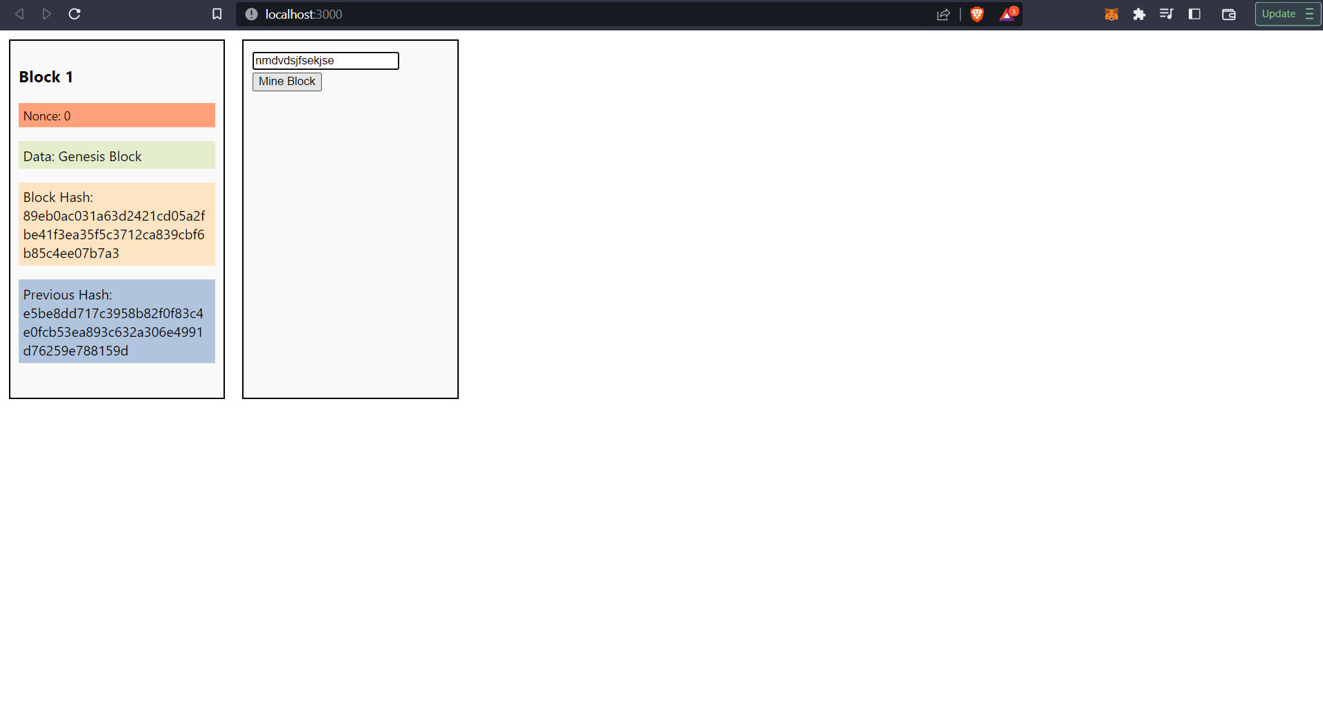 GitHub - kanakjaiswal16/Blockchain-Component: This is a simple React ...