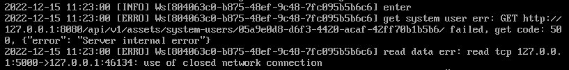 [Bug] 升级到 2.28.4 系统用户相关 报500错误 · Issue #9211 · jumpserver/jumpserver ...